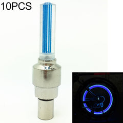 10 PCS LED Bicycle Lights Wheel Tire Valve Caps Bike Accessories Cycling Lantern Spokes Lamp, Blue, Green, Red, Yellow