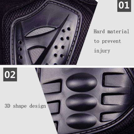 HEROBIKER MP1001B Motorcycleoff-road Armor Pants Cycling Short Style Drop-proof Protective Pants, S, M, L, XL, XXL