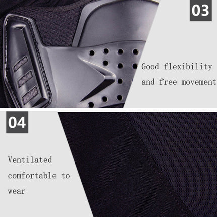 HEROBIKER MP1001B Motorcycleoff-road Armor Pants Cycling Short Style Drop-proof Protective Pants, S, M, L, XL, XXL