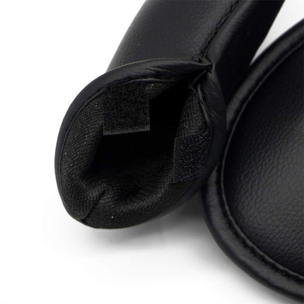 12 in 1 PU Leather Golf Club Cap Set, Black Litchi Texture