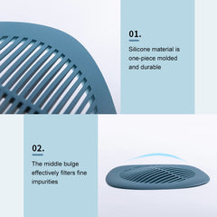 Square Sink Filter Bathroom Anti-hair Toilet Floor Drain Cover Home Kitchen Sewer Pool Filter
