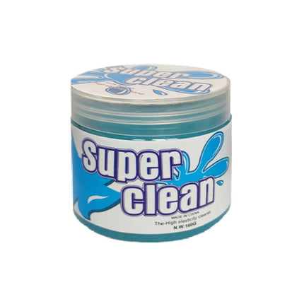 Car Clean Glue Gel Sticker, Sky Blue, Yellow, Transparent