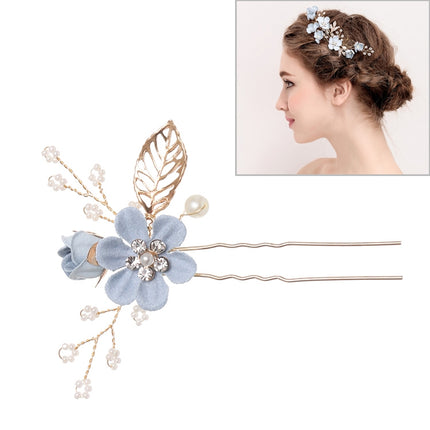 Fashion Flower Hair Combs Headdress Prom Bridal Wedding Hair Accessories Gold Leaves Hair Jewelry Hair Pins, Blue 1 flower, Blue 2 flower, Blue hair comb, Blue big size, Pink 1 flower, Pink 2 flower, Pink hair comb, Pink big zise, Purple 1 flower      ...