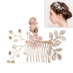 Pink hair comb