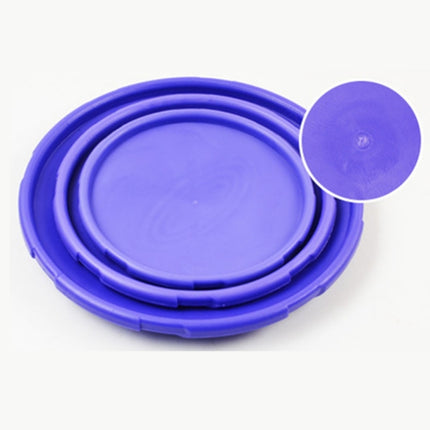 Pet toys Large Dog Flying Discs Trainning Puppy Toy Rubber Fetch Flying Disc Frisby, 15x15x2cm, 18x18x3cm
