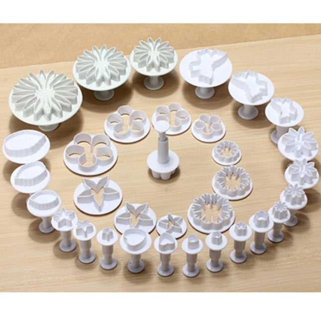 Cake Decorating Tools Fondant Plunger Cutters Biscuit Cake Mold Bakeware Accessories, Cake Decorating Tools