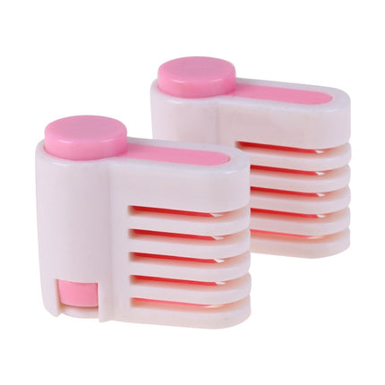 4 PCS DIY Cake Slicers 5 Layers Cake Pie Slicer, 4 PCS DIY Cake Slicers (Pink)