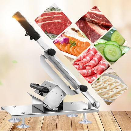Alloy Stainless Steel Household Manual Thickness Adjustable Meat Vegetables Slicer Meat Slicing Machine, Meat Slicing Machine