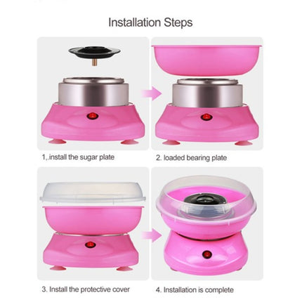 Electric Cotton Candy Machine, Plug:EU, 25x 25x18cm(Pink), 25x 25x18cm(Red), 25x 25x18cm(Blue), 25x 25x18cm(White), 25x 25x18cm(Coffee)