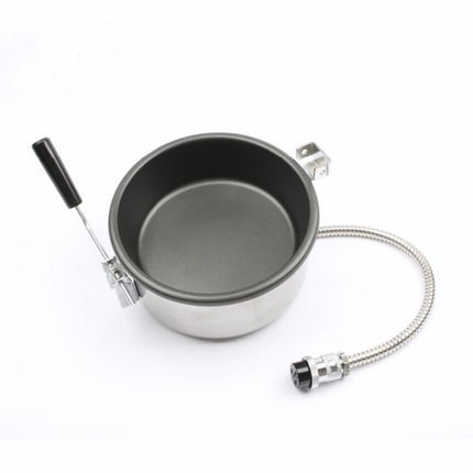 Commercial Hand-cranked Electric Popcorn Machine Popcorn Pot, Hand-cranked