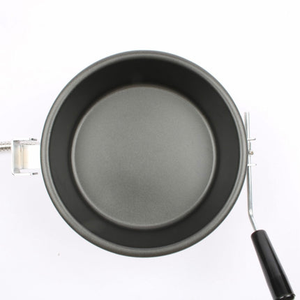 Commercial Hand-cranked Electric Popcorn Machine Popcorn Pot, Hand-cranked