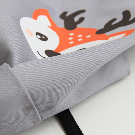 Cartoon Animal Cotton Sleeveless Smock Parent-child Apron, Children Apron S, Adult Apron L