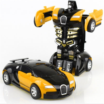 One-click Transforming Toy Car Impact Deformation Toy Model Car