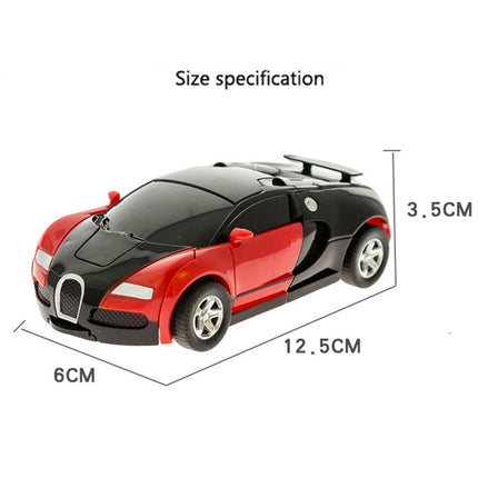 One-click Transforming Toy Car Impact Deformation Toy Model Car