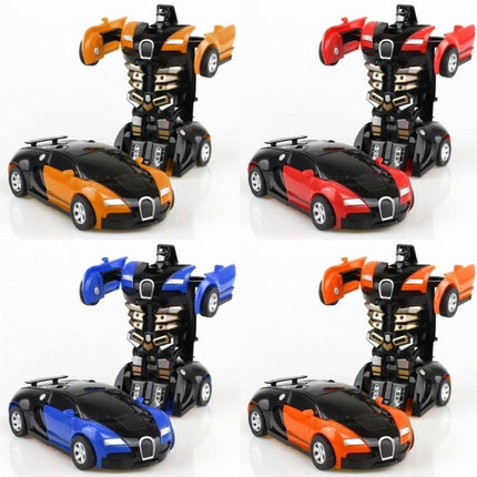 One-click Transforming Toy Car Impact Deformation Toy Model Car