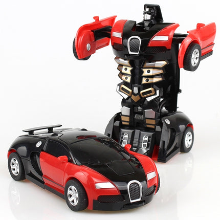 One-click Transforming Toy Car Impact Deformation Toy Model Car