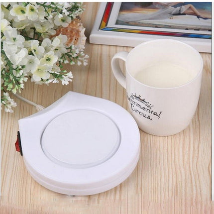 Beverage Heater Tray Pad Milk Tea Coffee Mug Hot Drinks Cup Heater, 2 PCS