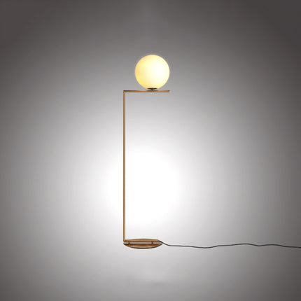 Electroplated Glass Ball Floor Lamp Indoor Home Decoration Light