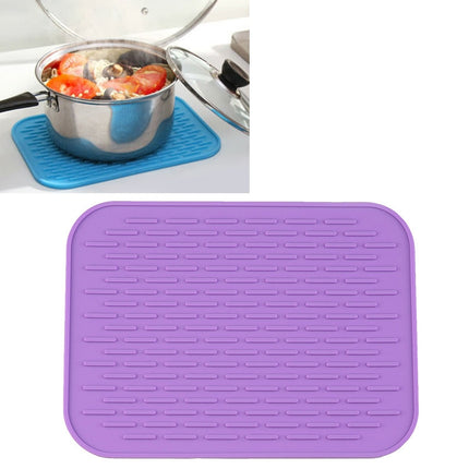 Thicken Colorful Silicone Insulation Mat European Anti-burning Pot Pad Table Waterproof  Phone Pad