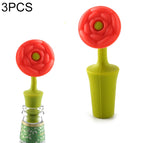 3 PCS Rose Stopper / Red Rose