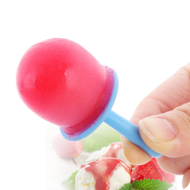 Mini DIY Creative Popsicle Mould Environmentally Friendly Silicone Ice Cube Ice Cream Mould, Rectangular, Triangle