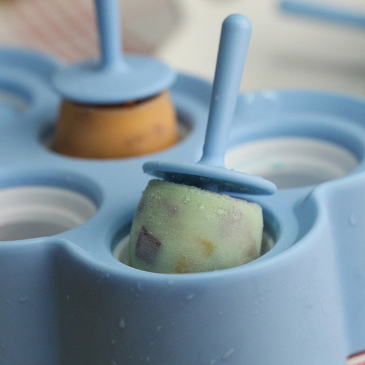 Mini DIY Creative Popsicle Mould Environmentally Friendly Silicone Ice Cube Ice Cream Mould, Rectangular, Triangle
