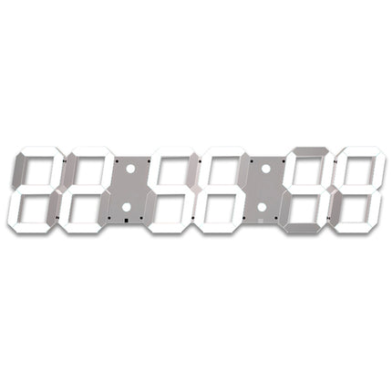 Creative LED Digital Wall Clock Multi-function WIFI Clock, 6 Bit Hollow WIFI, 6 Bit Sealed Box WIFI