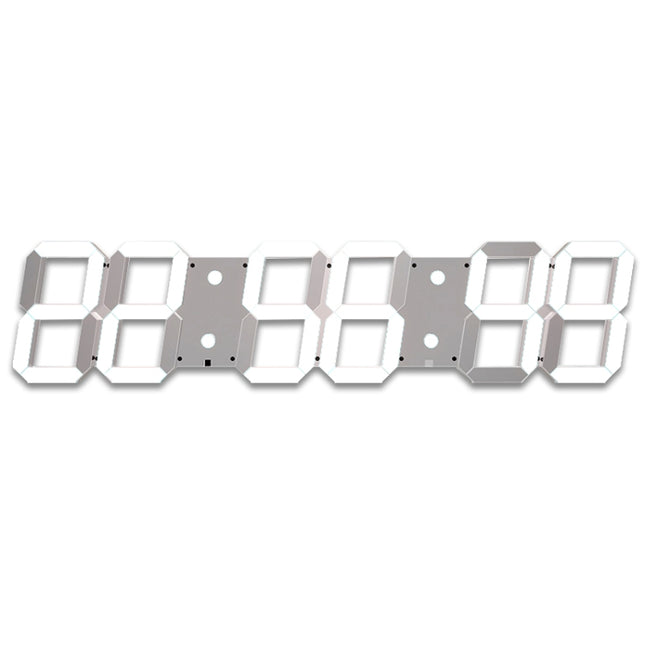 Creative LED Digital Wall Clock Multi-function WIFI Clock, 6 Bit Hollow WIFI, 6 Bit Sealed Box WIFI