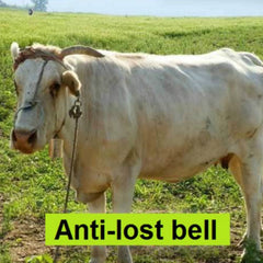 Special Loud Thick Cow Horse Sheep Farm Animals Anti-Lost Loud Bell, M, XL