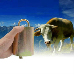 Special Loud Thick Cow Horse Sheep Farm Animals Anti-Lost Loud Bell, M, XL