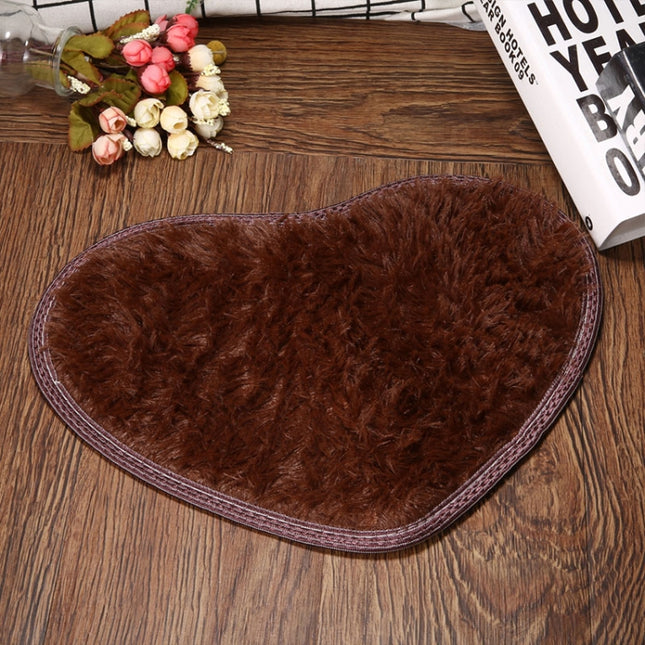 Heart Shape Non-slip Bath Mats Kitchen Carpet Home Decoration, 30*40CM, 40*50CM