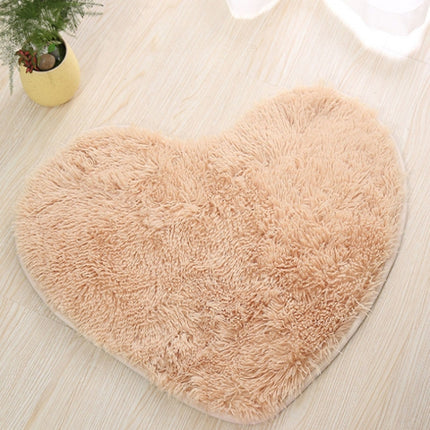 Heart Shape Non-slip Bath Mats Kitchen Carpet Home Decoration, 30*40CM, 40*50CM