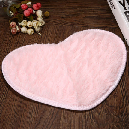 Heart Shape Non-slip Bath Mats Kitchen Carpet Home Decoration, 30*40CM, 40*50CM