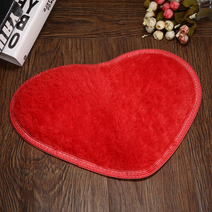 Heart Shape Non-slip Bath Mats Kitchen Carpet Home Decoration, 50*60CM, 60*70CM