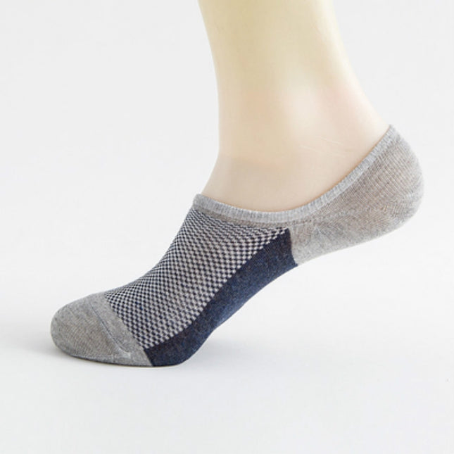 3 Pairs Mesh Breathable Invisible Deodorant Sweat Socks, One Size