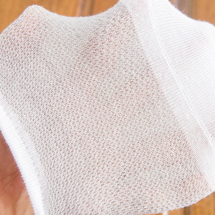 3 Pairs Mesh Breathable Invisible Deodorant Sweat Socks, One Size