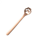 Hollow Cat Claw Spoon Rose Gold