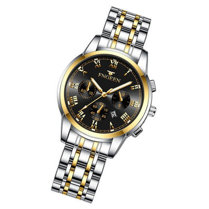 FNGEEN 4006 Ladies Quartz Watch Fashion Luminous Date Display Watch