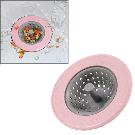 vanzlife Dishwasher filter pool floor drain household kitchen  anti-blocking anti-seal washing net bag sewer filter, Pink, Blue, Apricot