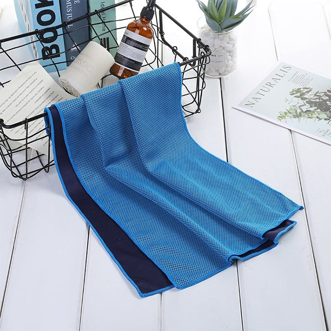 Absorbent Polyester Quick-drying Breathable Cold-skinned Fitness Sports Portable Towel, 40x80 Aluminum Foil Bag, 30x100 Aluminum Foil Bag