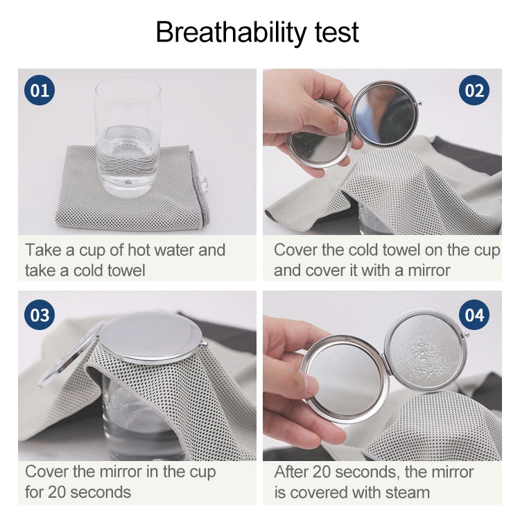 Absorbent Polyester Quick-drying Breathable Cold-skinned Fitness Sports Portable Towel