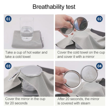 Absorbent Polyester Quick-drying Breathable Cold-skinned Fitness Sports Portable Towel, 30x100 Round Cask, 40x80 Rope Cup