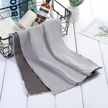 Absorbent Polyester Quick-drying Breathable Cold-skinned Fitness Sports Portable Towel, 30x100 Rope Cup, 30x100 Clasp Cup