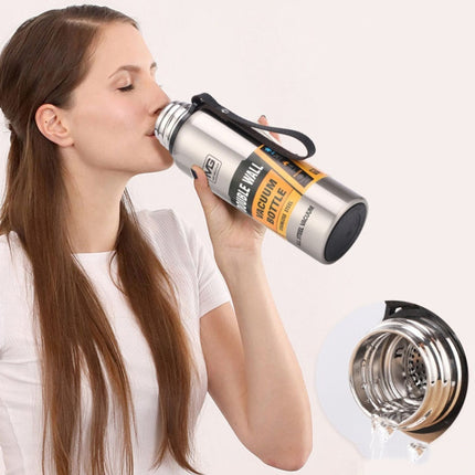 Outdoor Thermos Portable Large Capacity Insulated Cup, 500ml, 750ml, 1000ml, 1500ml