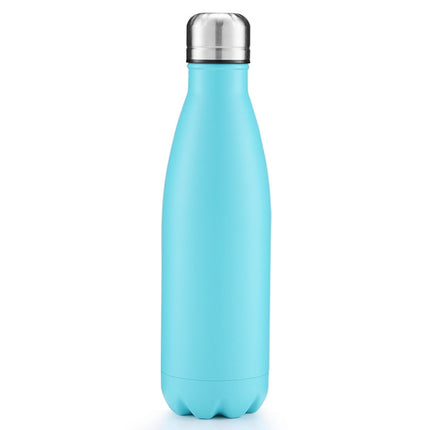 Thermal Cup Vacuum Flask Heat Water Bottle Portable Stainless Steel Sports Kettle, 500ml