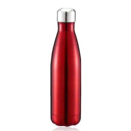Thermal Cup Vacuum Flask Heat Water Bottle Portable Stainless Steel Sports Kettle, 500ml