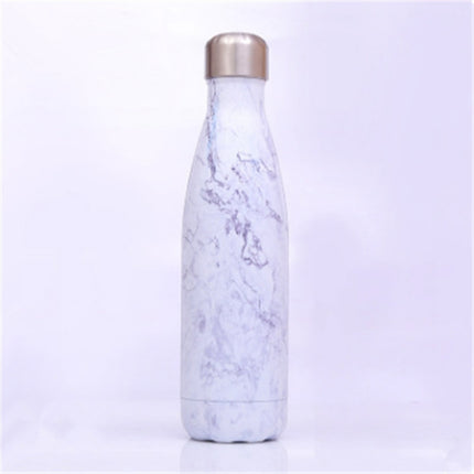 Thermal Cup Vacuum Flask Heat Water Bottle Portable Stainless Steel Sports Kettle, 500ml