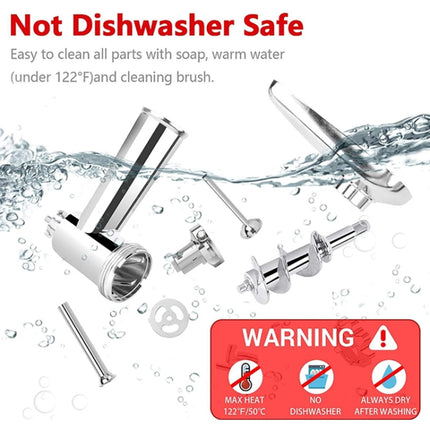 Juego de herramientas y accesorios para picadoras de carne domésticas KitchenAid, KA Meat Grinder Pass