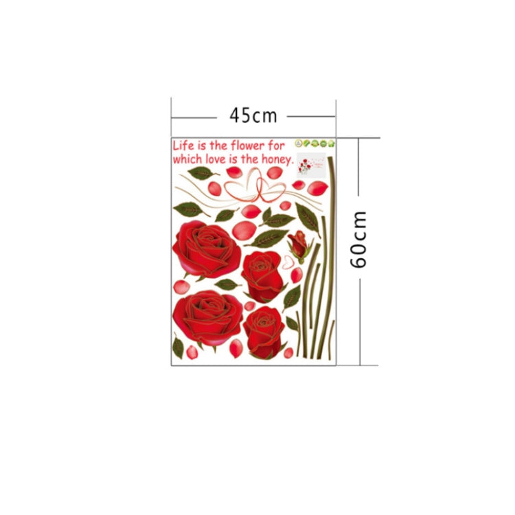 Removable Flower Wall Sticker Mural DIY Decal Home Room Art Decoration