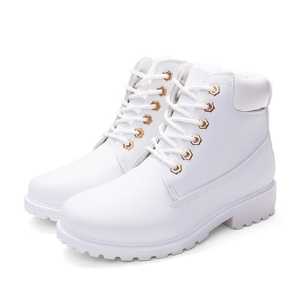 Couple Casual Big Head Warm Shoes Martin Boots, 38, 39, 40, 41